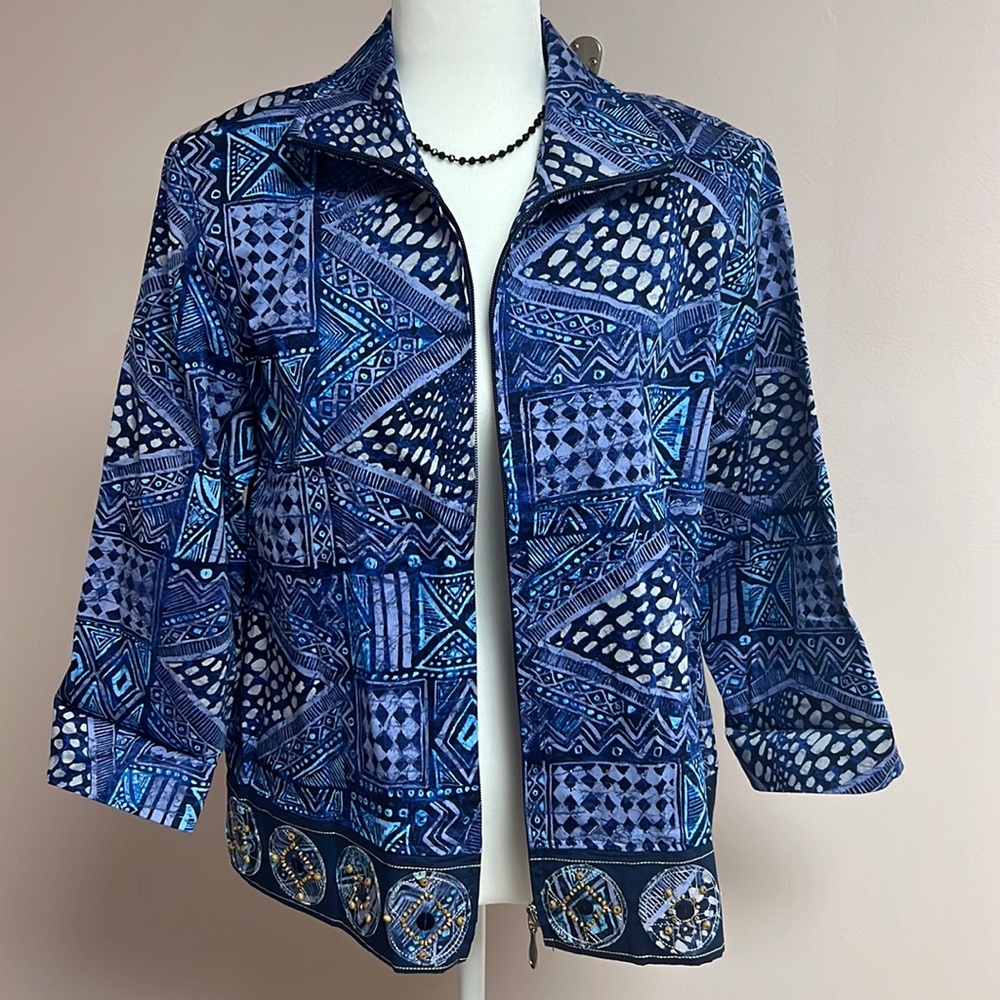 Drapers & Damon’s lightweight jacket Stretch Petites Large New!